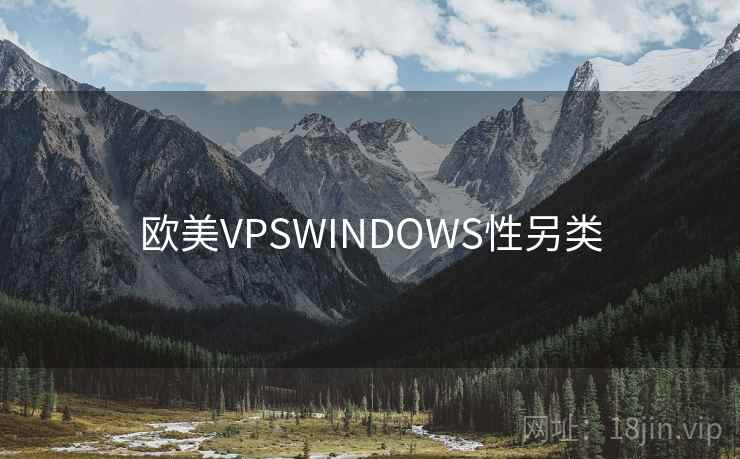 欧美VPSWINDOWS性另类